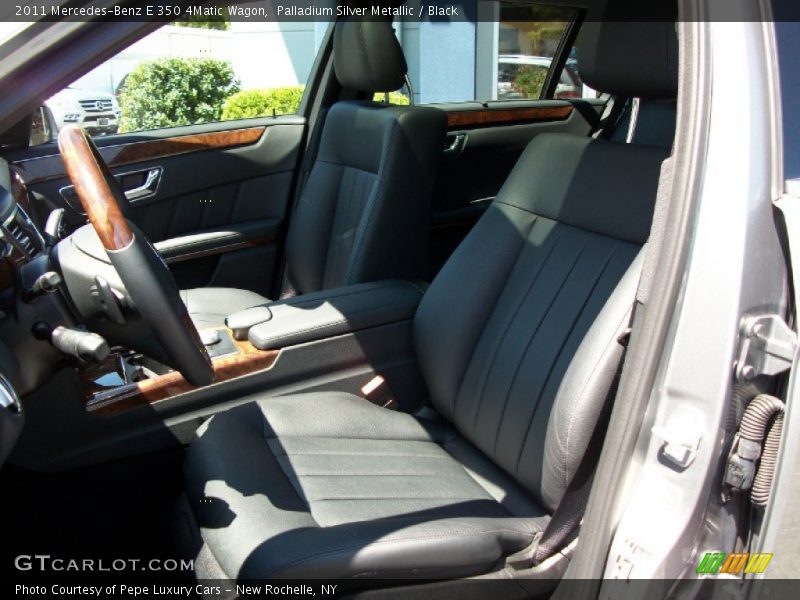 Palladium Silver Metallic / Black 2011 Mercedes-Benz E 350 4Matic Wagon
