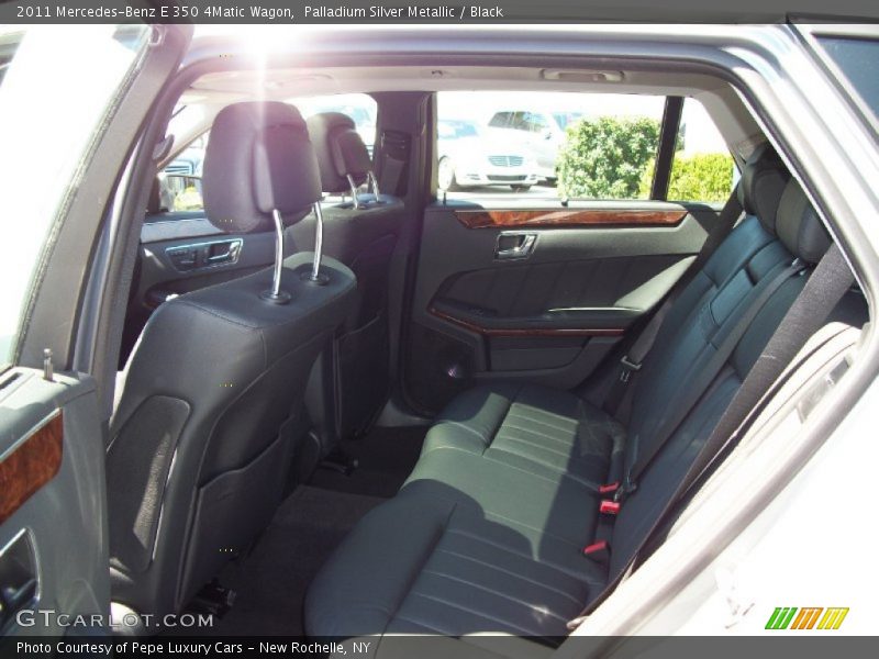 Palladium Silver Metallic / Black 2011 Mercedes-Benz E 350 4Matic Wagon