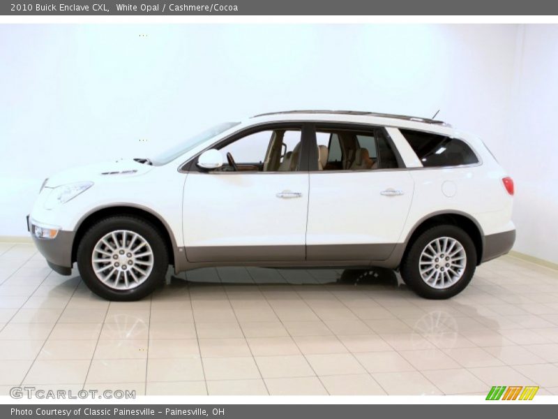 White Opal / Cashmere/Cocoa 2010 Buick Enclave CXL
