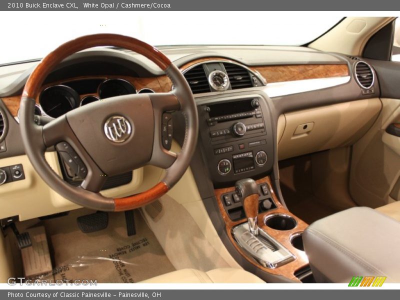 White Opal / Cashmere/Cocoa 2010 Buick Enclave CXL