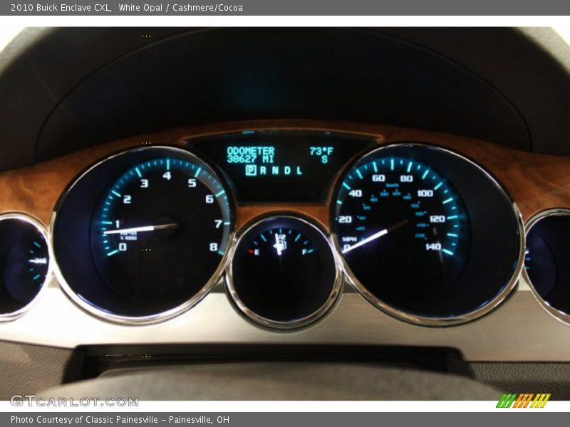 White Opal / Cashmere/Cocoa 2010 Buick Enclave CXL