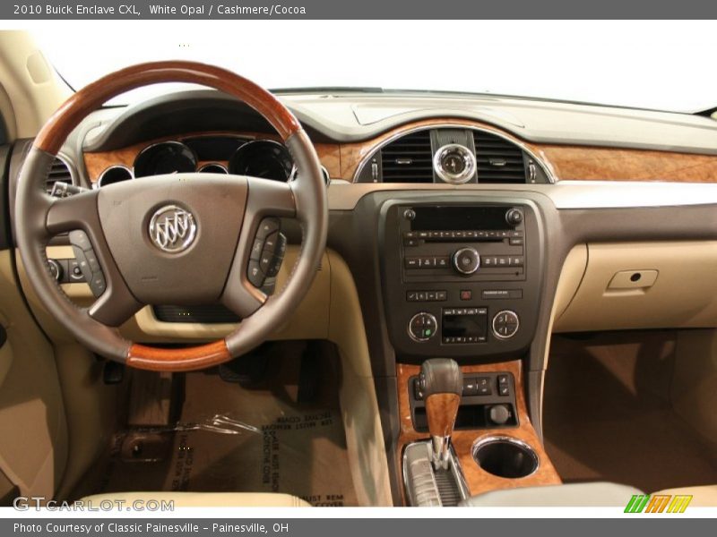 White Opal / Cashmere/Cocoa 2010 Buick Enclave CXL
