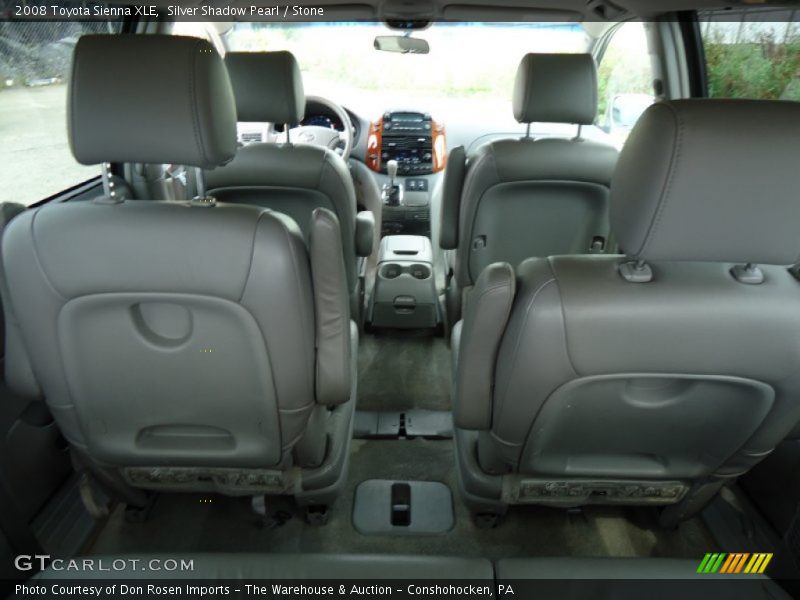 Silver Shadow Pearl / Stone 2008 Toyota Sienna XLE