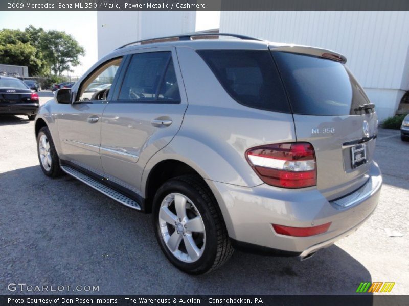 Pewter Metallic / Cashmere 2009 Mercedes-Benz ML 350 4Matic