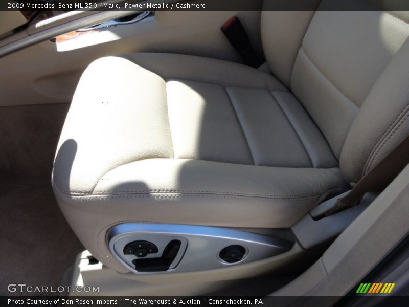 Pewter Metallic / Cashmere 2009 Mercedes-Benz ML 350 4Matic