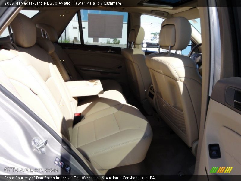 Pewter Metallic / Cashmere 2009 Mercedes-Benz ML 350 4Matic