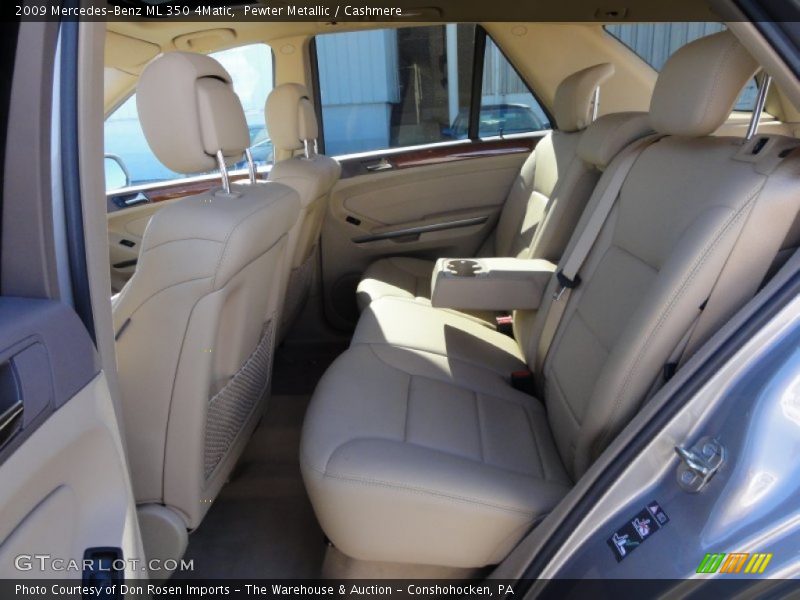 Pewter Metallic / Cashmere 2009 Mercedes-Benz ML 350 4Matic