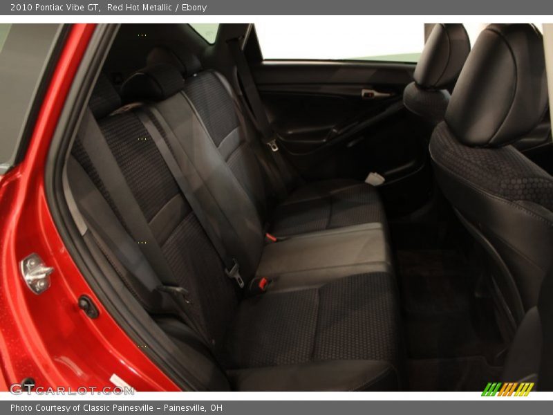 Red Hot Metallic / Ebony 2010 Pontiac Vibe GT