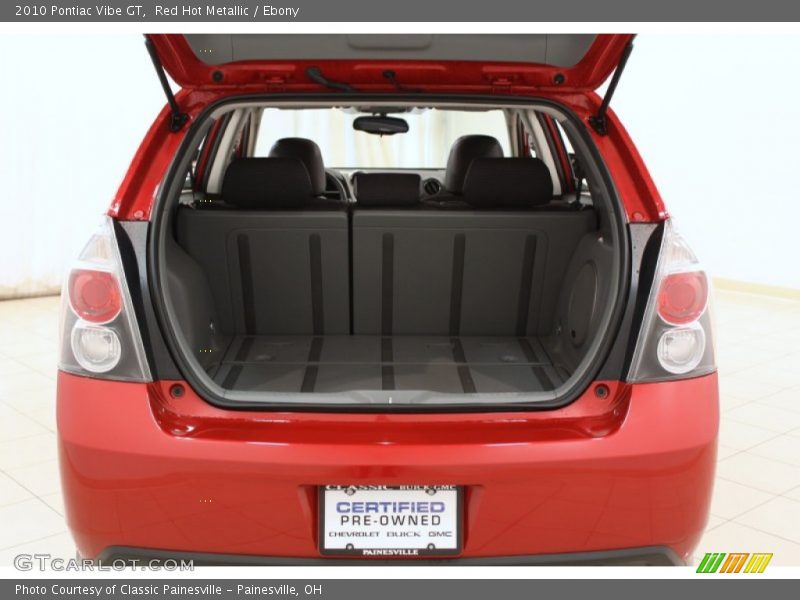  2010 Vibe GT Trunk