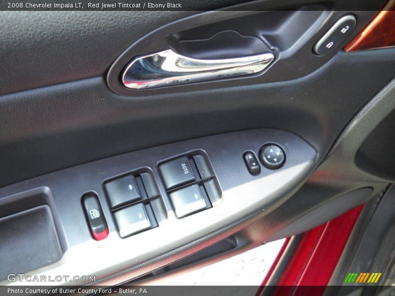Red Jewel Tintcoat / Ebony Black 2008 Chevrolet Impala LT