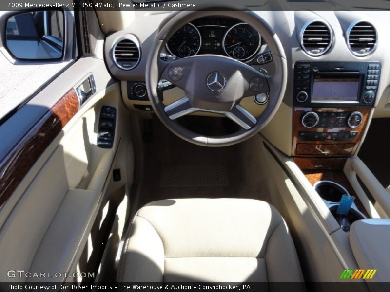 Pewter Metallic / Cashmere 2009 Mercedes-Benz ML 350 4Matic