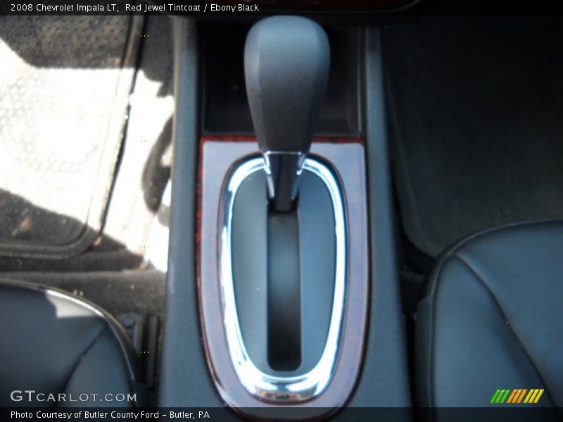 Red Jewel Tintcoat / Ebony Black 2008 Chevrolet Impala LT