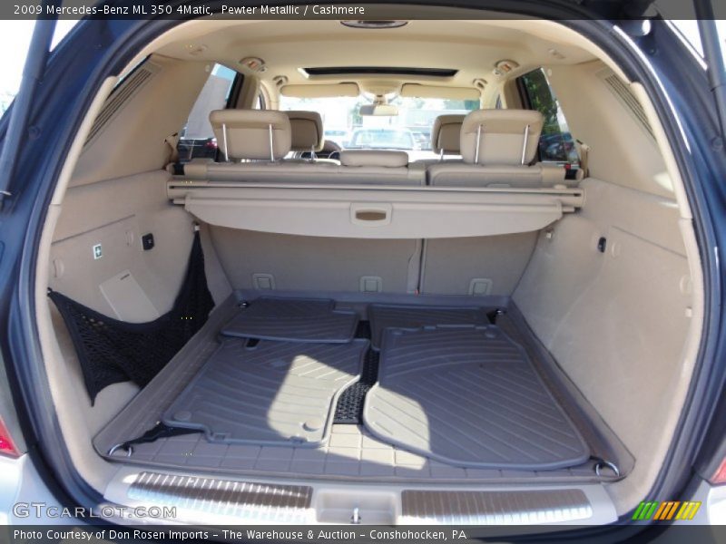 Pewter Metallic / Cashmere 2009 Mercedes-Benz ML 350 4Matic