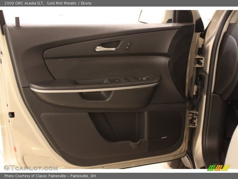 Gold Mist Metallic / Ebony 2009 GMC Acadia SLT