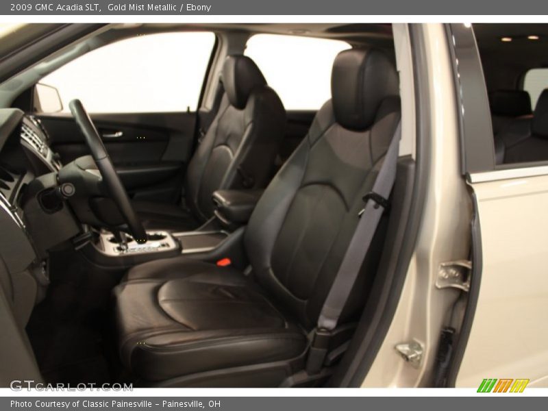 Gold Mist Metallic / Ebony 2009 GMC Acadia SLT