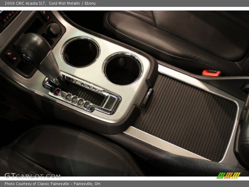 Gold Mist Metallic / Ebony 2009 GMC Acadia SLT