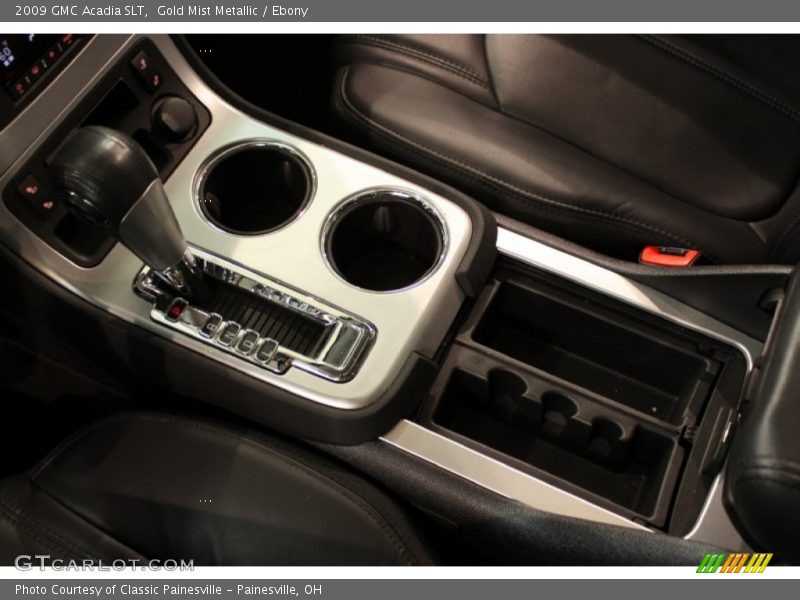 Gold Mist Metallic / Ebony 2009 GMC Acadia SLT
