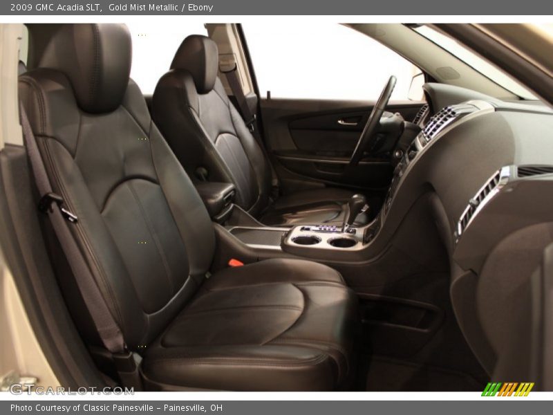 Gold Mist Metallic / Ebony 2009 GMC Acadia SLT