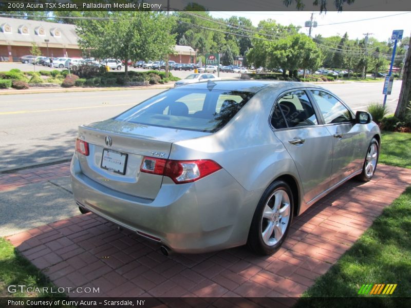 Palladium Metallic / Ebony 2009 Acura TSX Sedan