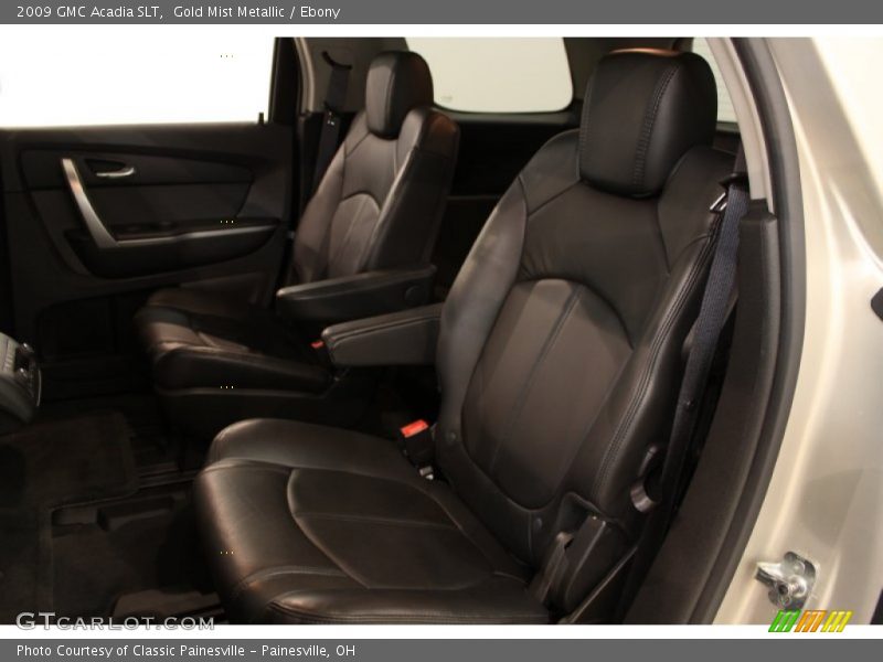 Gold Mist Metallic / Ebony 2009 GMC Acadia SLT