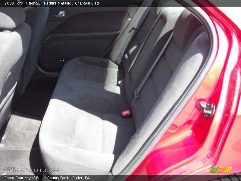 Redfire Metallic / Charcoal Black 2009 Ford Fusion SE