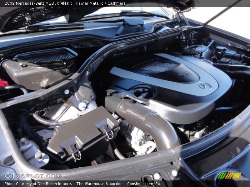 Pewter Metallic / Cashmere 2009 Mercedes-Benz ML 350 4Matic
