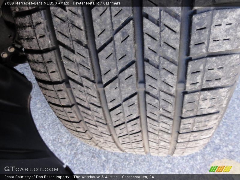 Pewter Metallic / Cashmere 2009 Mercedes-Benz ML 350 4Matic