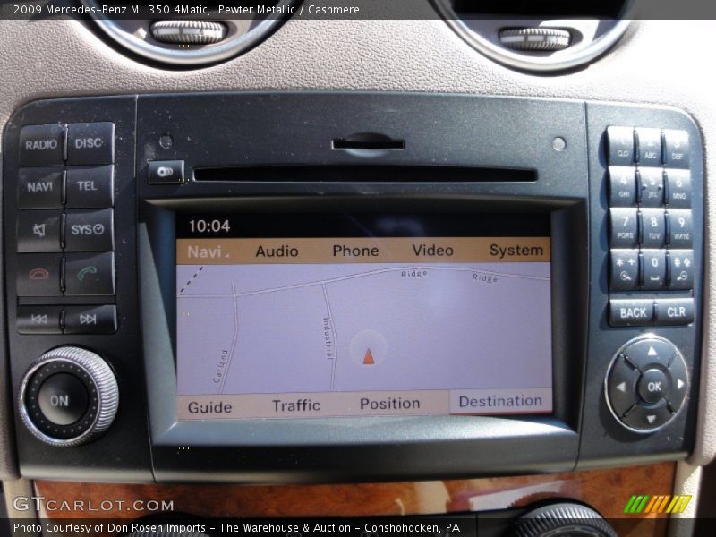 Pewter Metallic / Cashmere 2009 Mercedes-Benz ML 350 4Matic