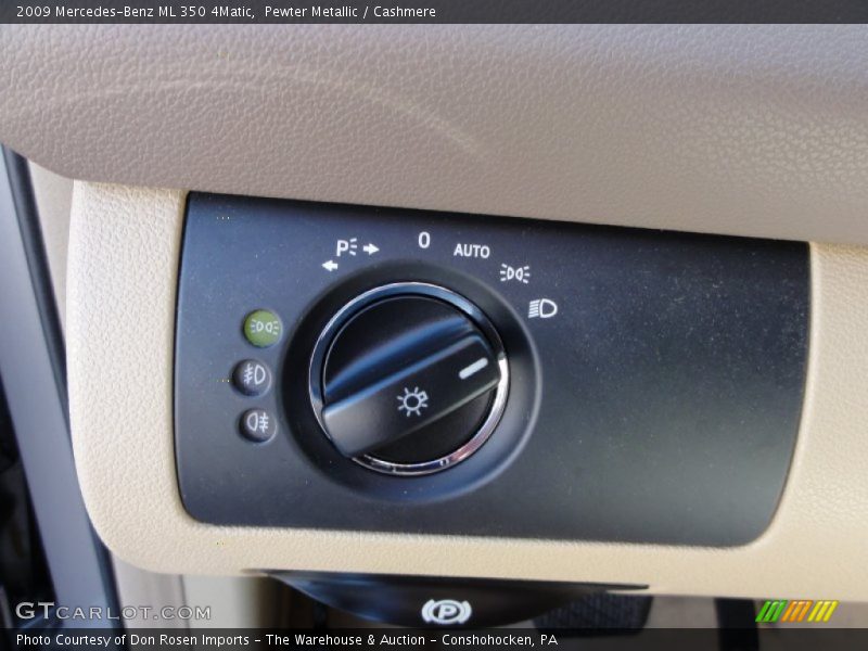 Pewter Metallic / Cashmere 2009 Mercedes-Benz ML 350 4Matic