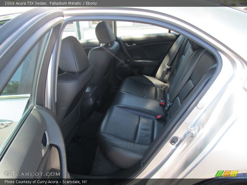 Palladium Metallic / Ebony 2009 Acura TSX Sedan