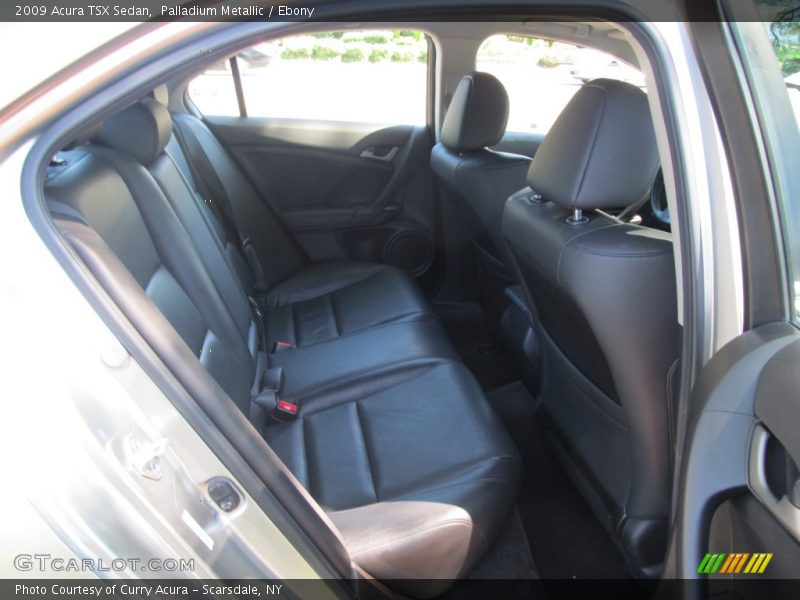 Palladium Metallic / Ebony 2009 Acura TSX Sedan
