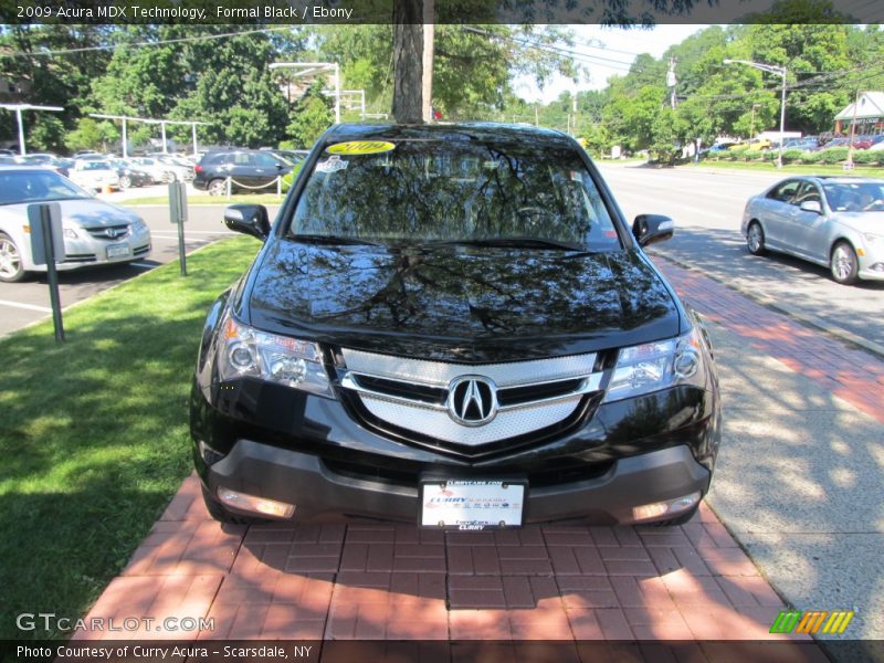 Formal Black / Ebony 2009 Acura MDX Technology