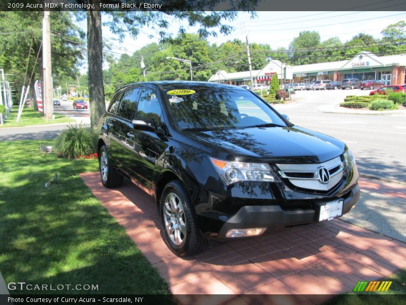 Formal Black / Ebony 2009 Acura MDX Technology