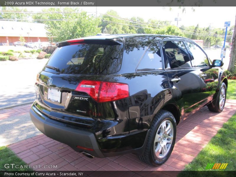 Formal Black / Ebony 2009 Acura MDX Technology
