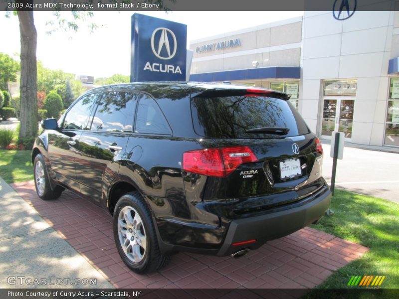 Formal Black / Ebony 2009 Acura MDX Technology