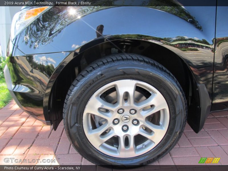 Formal Black / Ebony 2009 Acura MDX Technology