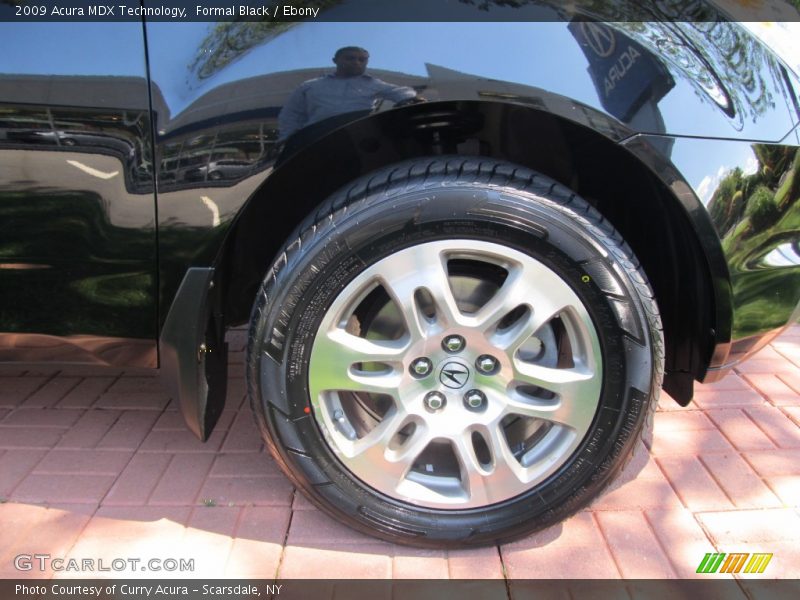 Formal Black / Ebony 2009 Acura MDX Technology