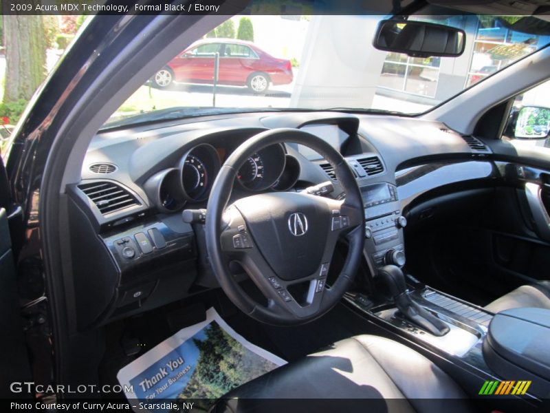 Formal Black / Ebony 2009 Acura MDX Technology