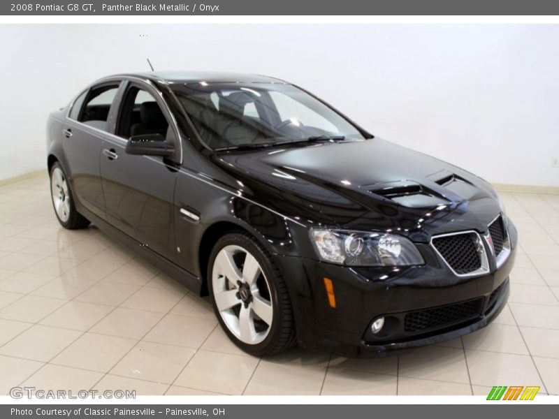 Panther Black Metallic / Onyx 2008 Pontiac G8 GT