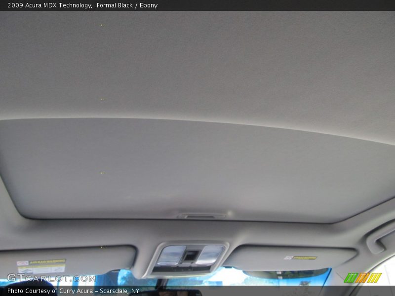 Formal Black / Ebony 2009 Acura MDX Technology