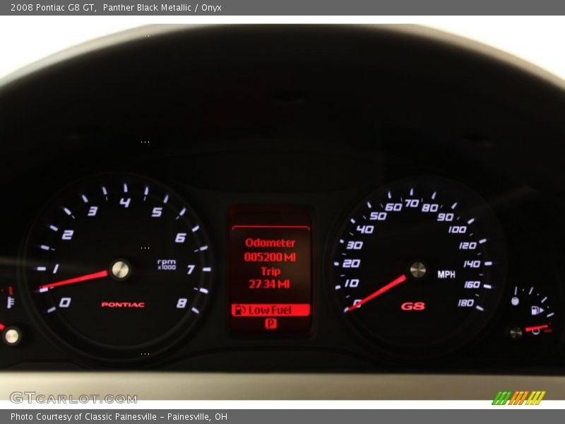 Panther Black Metallic / Onyx 2008 Pontiac G8 GT
