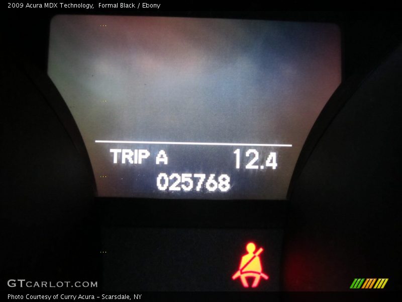 Formal Black / Ebony 2009 Acura MDX Technology
