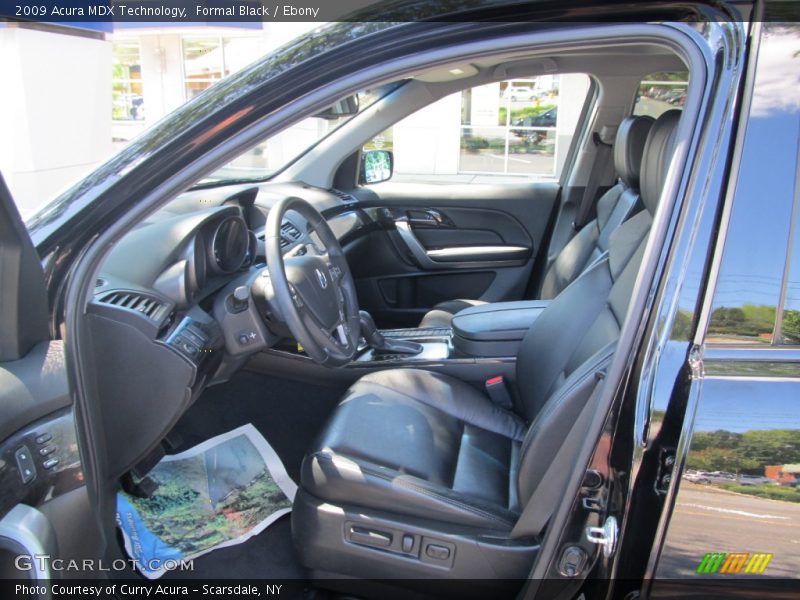 Formal Black / Ebony 2009 Acura MDX Technology