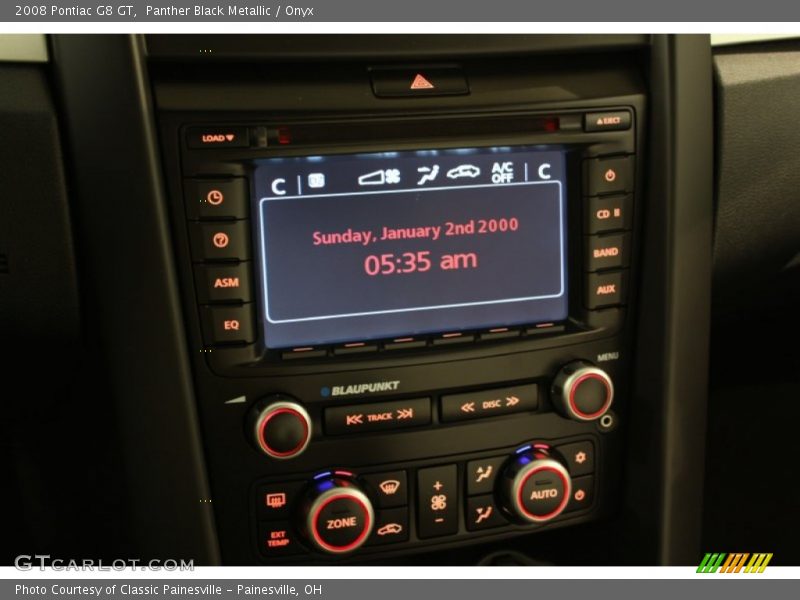 Panther Black Metallic / Onyx 2008 Pontiac G8 GT