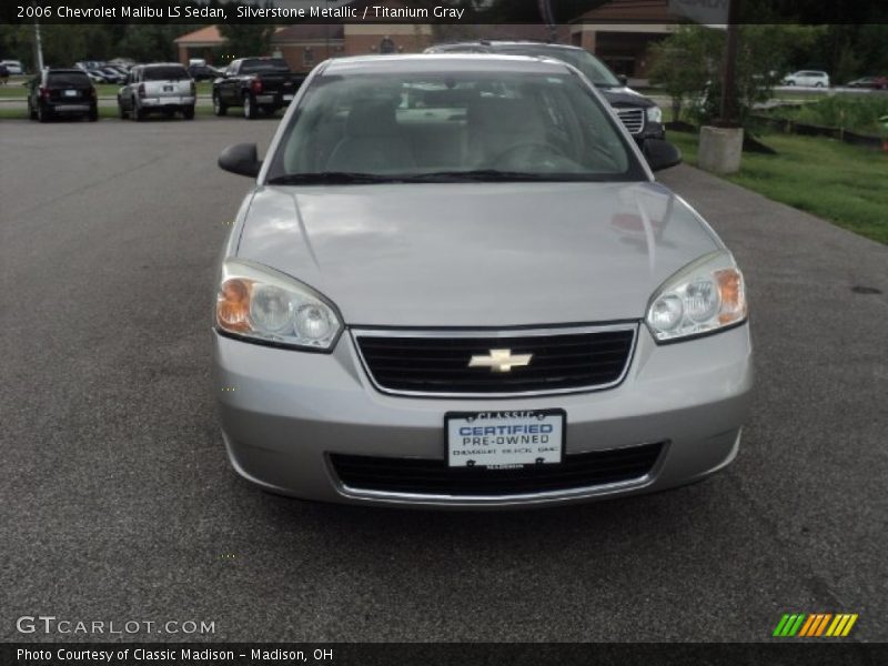 Silverstone Metallic / Titanium Gray 2006 Chevrolet Malibu LS Sedan