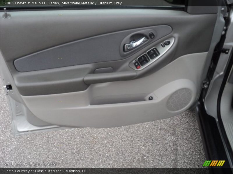 Silverstone Metallic / Titanium Gray 2006 Chevrolet Malibu LS Sedan