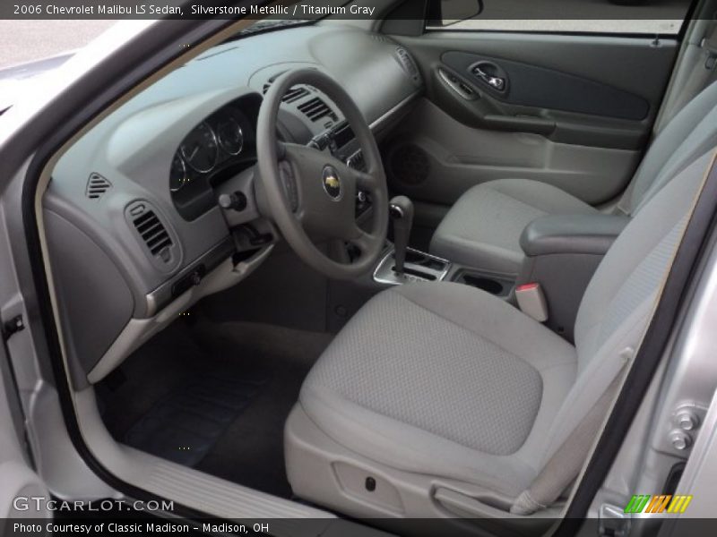 Silverstone Metallic / Titanium Gray 2006 Chevrolet Malibu LS Sedan