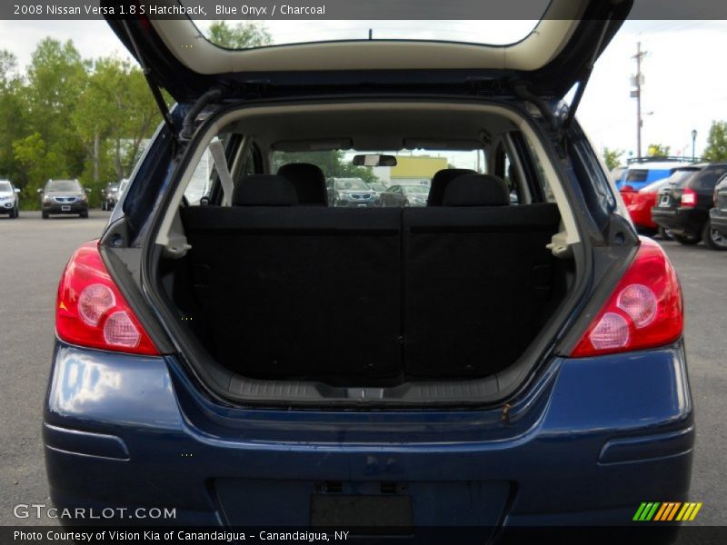 Blue Onyx / Charcoal 2008 Nissan Versa 1.8 S Hatchback
