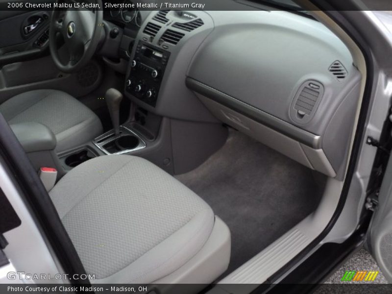 Silverstone Metallic / Titanium Gray 2006 Chevrolet Malibu LS Sedan