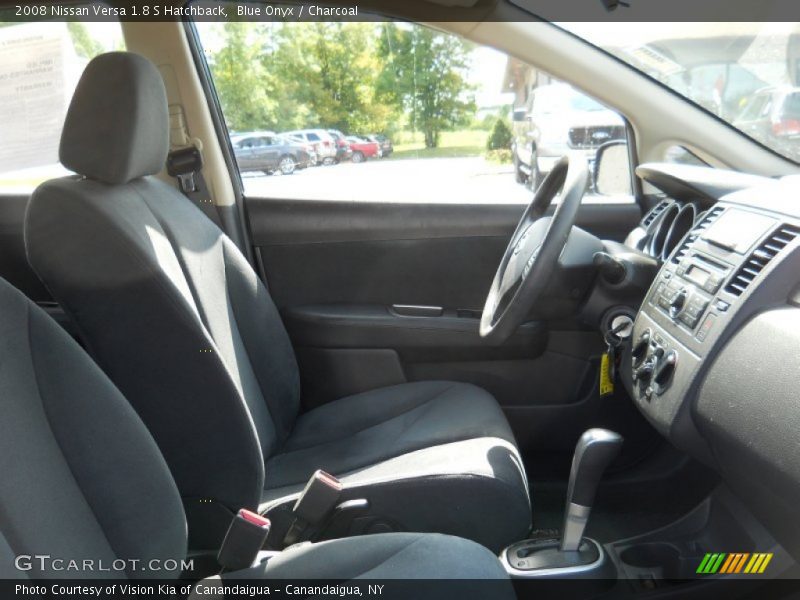 Blue Onyx / Charcoal 2008 Nissan Versa 1.8 S Hatchback